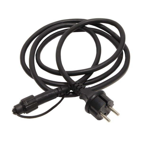 Černý napájecí kabel Star Trading Start Cable System Expo Connecta, délka 180 cm-image-1