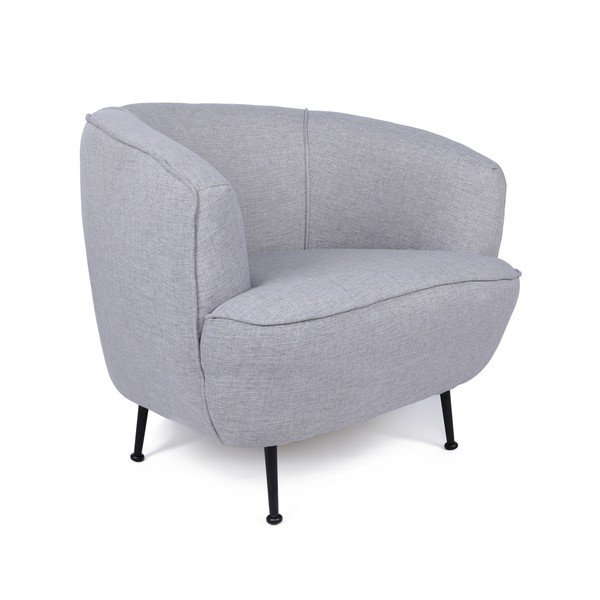 Šedé křeslo Piccoli – Artie