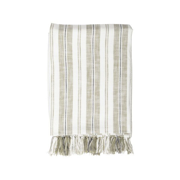 Zelená bavlněná deka 150x200 cm Indira – Tiseco Home Studio