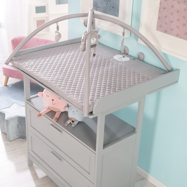 Světle šedá dětská hrací podložka Roba style – Roba-image-2