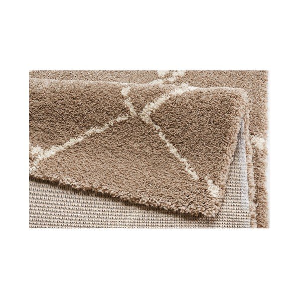 Hnědý koberec Mint Rugs Allure Ronno Brown Creme, 200 x 290 cm-image-1