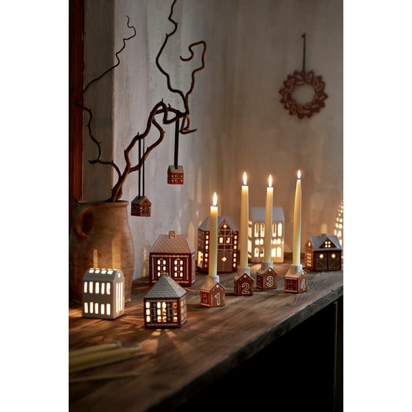 Keramické vánoční ozdoby v sadě 2 ks 5 cm Gingerbread – Kähler Design-image-4