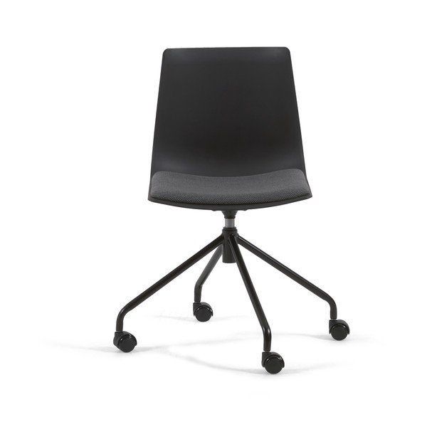 Černá kancelářská židle Kave Home Ralfi-image-2