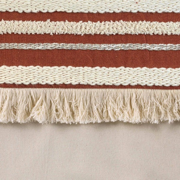 Bavlněný závěs v cihlové barvě/v přírodní barvě 140x240 cm Atlas – douceur d'intérieur-image-3