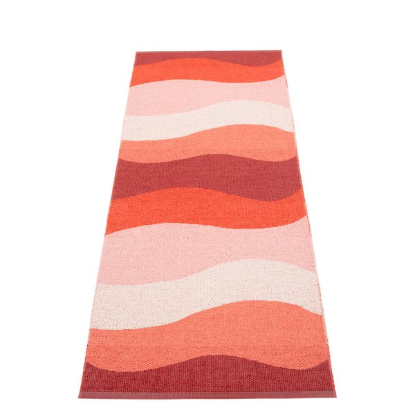 Červený vnitřní a venkovní běhoun 70x200 cm Urvi Fire – Pappelina