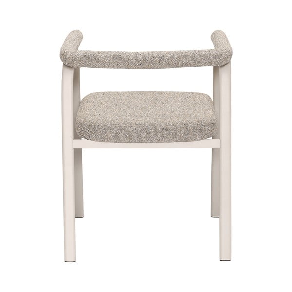 Béžová čalouněná jídelní křesla v sadě 2 ks s područkami Ecto – Hübsch-image-4