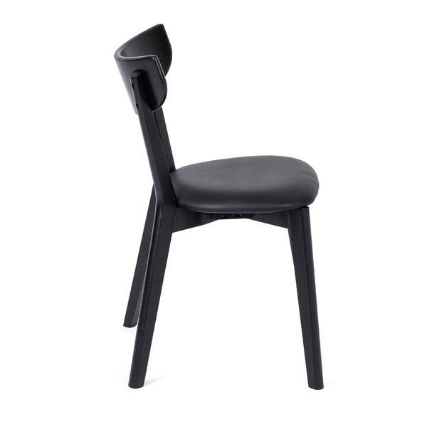 Černé jídelní židle z dubového dřeva Arch - Bonami Essentials-image-1
