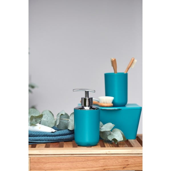 Petrolejově modrý dávkovač na mýdlo Wenko Brasil Petrol-image-1