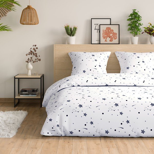 Bavlněné povlečení na dvoulůžko AmeliaHome Averi Constellation, 200 x 220 cm-image-4