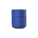 Modrý kameninový koupelnový organizér na vatové tampony Ume – Zone