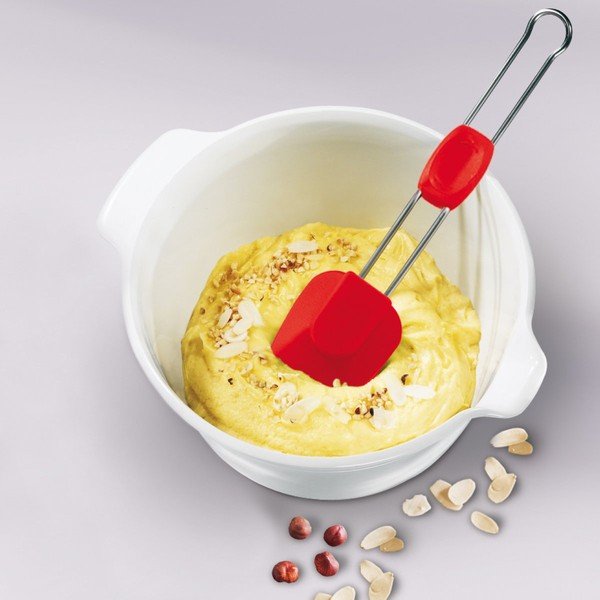 Červená silikonová vařečka Dr. Oetker Flexxibel Love-image-1