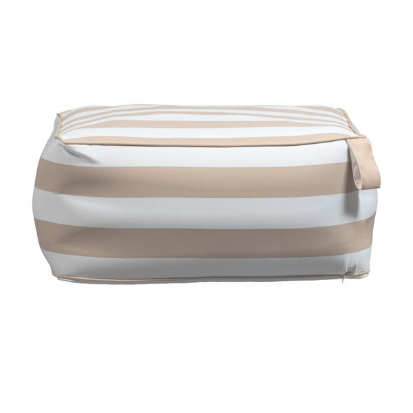 Béžovo-bílá nafukovací zahradní podnožka Sit On Air – vtwonen-image-3