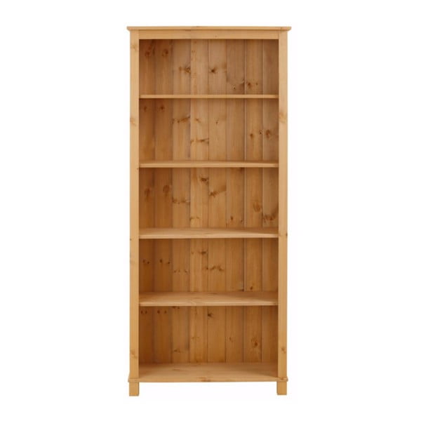 Knihovna z borovicového dřeva 77x171 cm Pinto - Støraa