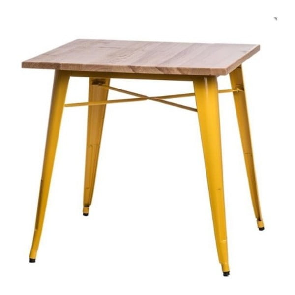 Žlutý jídelní stůl D2 Paris Ash Wood