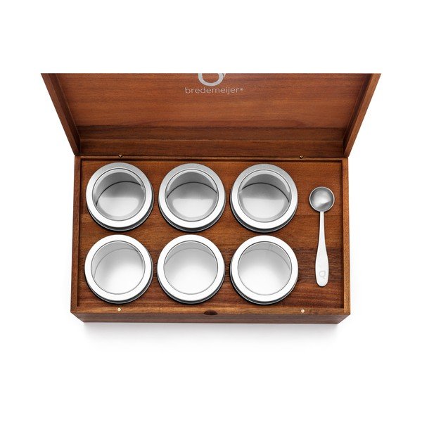 Dřevěná krabička na čaj – Bredemeijer-image-3