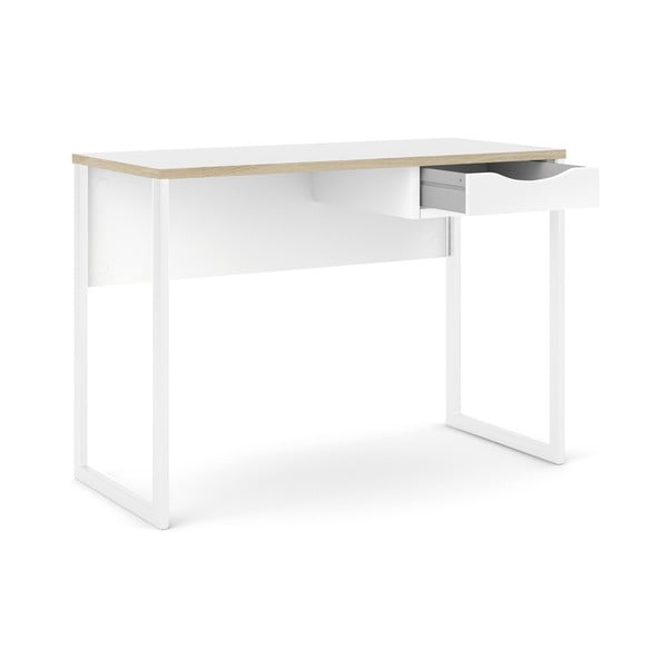 Bílý pracovní stůl Tvilum Function Plus, 110 x 48 cm-image-4