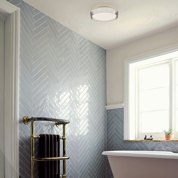 Bílé stropní svítidlo SULION Nilo, ø 30 cm-image-2