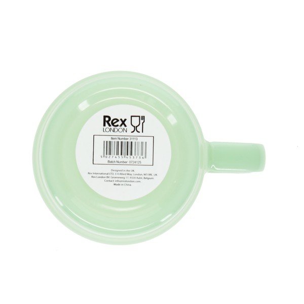 Skleněný hrnek v mentolové barvě 280 ml – Rex London-image-4