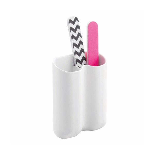 Bílý kelímek na kartáčky InterDesign Affixx-image-3