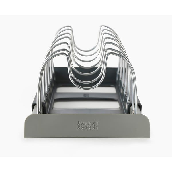 Šedý organizér na pokličky či pánve Joseph Joseph-image-4
