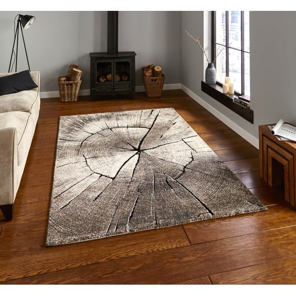 Béžový koberec 230x160 cm Woodland - Think Rugs-image-1