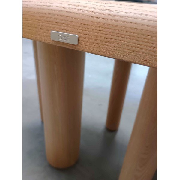 Jídelní stůl v dekoru jasanu 105x220 cm Mailen - II. jakost – Kave Home-image-4