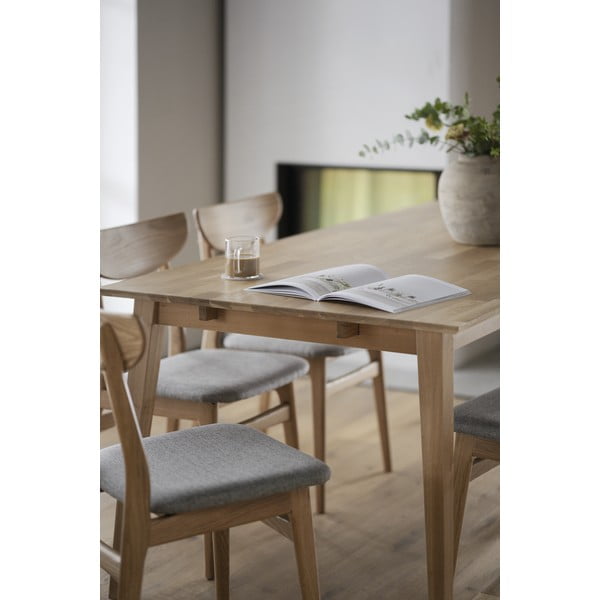 Jídelní židle v sadě 2 ks v přírodní barvě Rodham - Rowico-image-2
