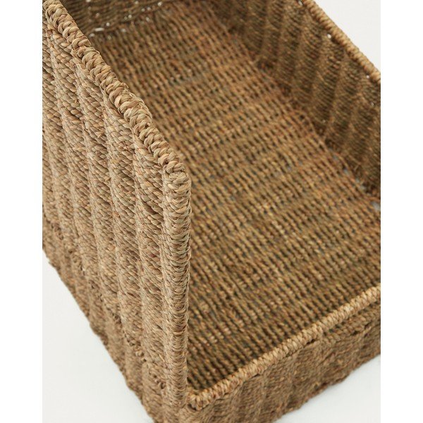 Košíky v sadě 2 ks z mořské trávy 40x60x21 cm Tossa – Kave Home-image-3