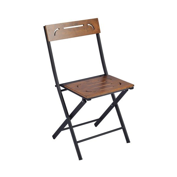 Tmavě hnědý zahradní jídelní set pro 2 Bistro – Floriane Garden-image-4