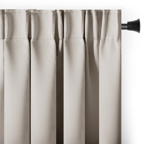 Béžový dimout závěs 140x270 cm Kierra – Restilo