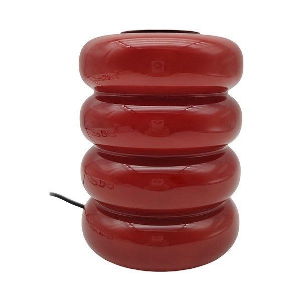 Červená skleněná LED stolní lampa (výška 16,5 cm) Aro – Leitmotiv