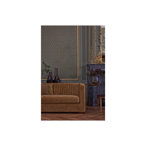Tmavě oranžová pohovka BePureHome Nouveau-image-3