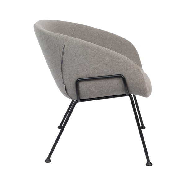 Šedé křeslo Zuiver Feston-image-3