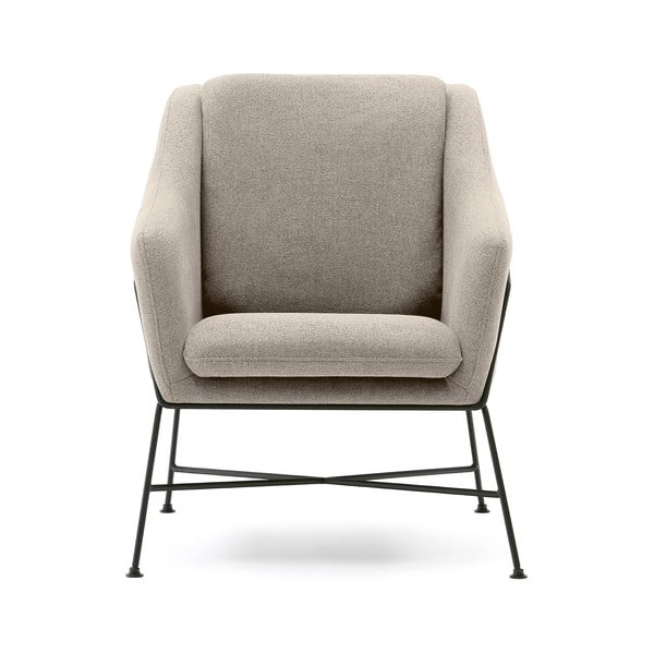 Béžové křeslo Brida – Kave Home-image-2