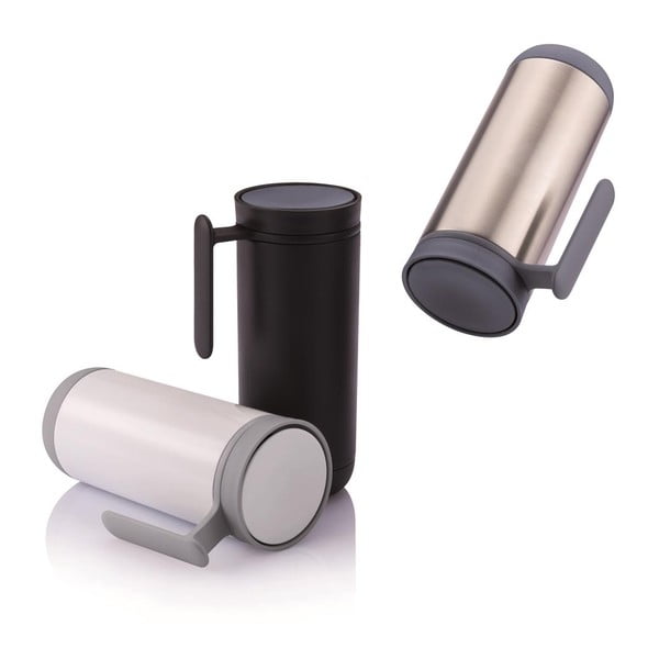 Černý cestovní termohrnek s ouškem XD Design Clik, 225 ml-image-2