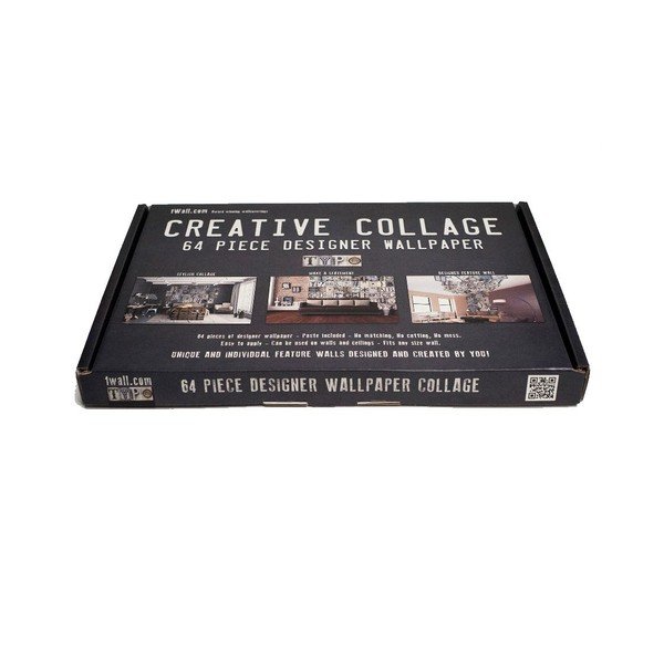 Kreativní koláž 1Wall Typo Grey-image-2