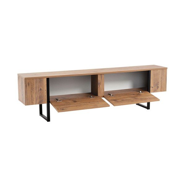 TV stolek v dekoru borovice v přírodní barvě 180x50x29,5 cm Serenity – Kalune Design-image-3
