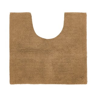 Koňakově hnědá koupelnová předložka 50x45 cm Riva - Tiseco Home Studio