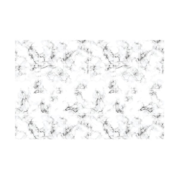 Samolepky v sadě na kachličky 24 ks 10x10 cm Marble – Ambiance-image-2