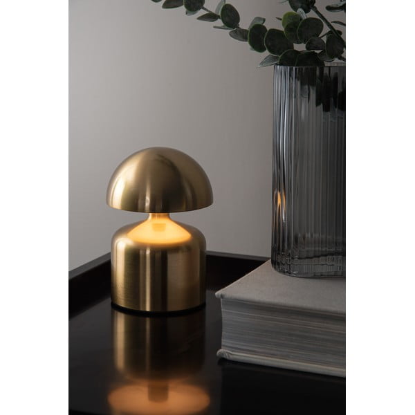 LED stolní lampa ve zlaté barvě (výška 15 cm)  Impetu  – Leitmotiv-image-1