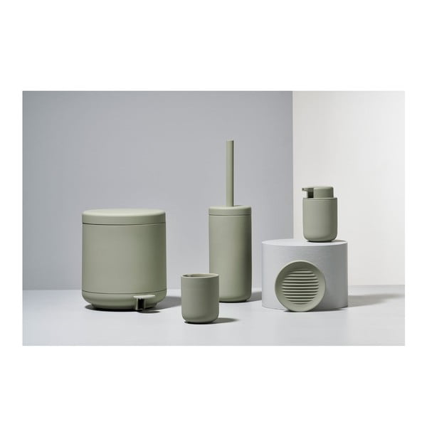 Světle zelená porcelánová mýdlenka Ume – Zone-image-1