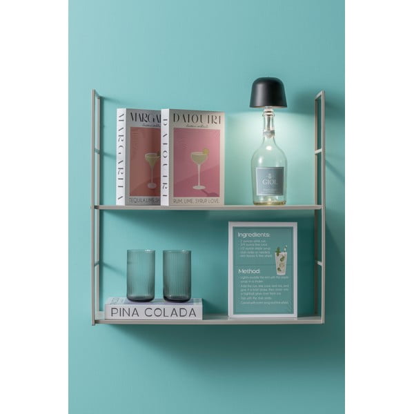 Bílo-oranžový dekorativní papírový úložný box 18x4x25 cm Margarita – PT LIVING-image-3