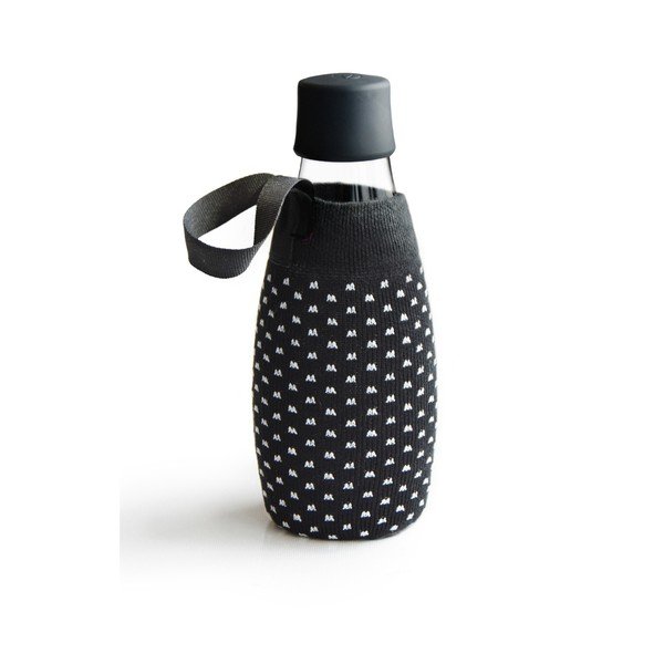 Obal na skleněnou lahev ReTap s puntíky, 500 ml