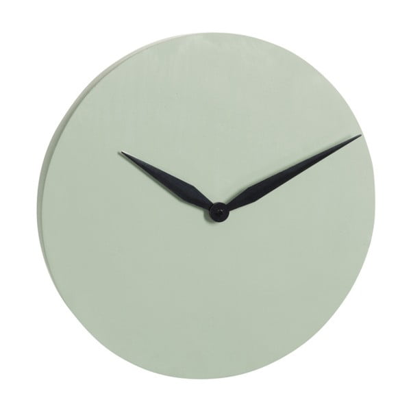 Zelené nástěnné hodiny J-Line Modern, ⌀ 40 cm