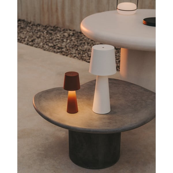 LED přenosné stmívatelné venkovní svítidlo na USB ø 10 cm Arenys – Kave Home-image-2