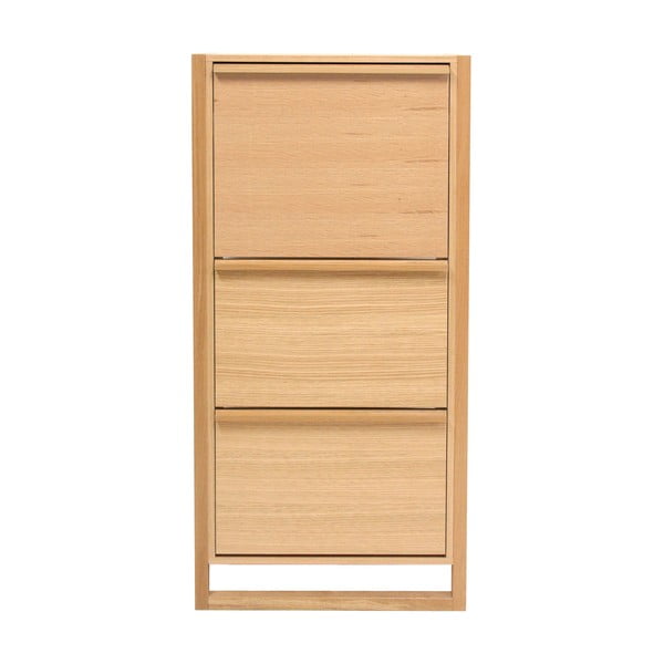 Výklopný botník v dekoru dubu v přírodní barvě NewEst – Woodman-image-2