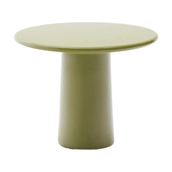 Betonový kulatý zahradní konferenční stolek ø 65 cm Albanella – Kave Home