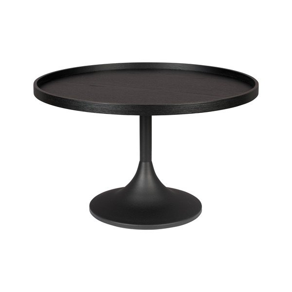 Černý kulatý konferenční stolek ø 69 cm Jason – Zuiver
