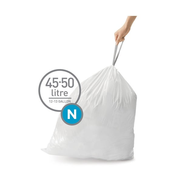 Pytle na odpadky 20 ks 50 l – simplehuman-image-4