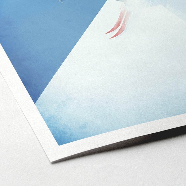 Plakát Travelposter Ski France, A3-image-2